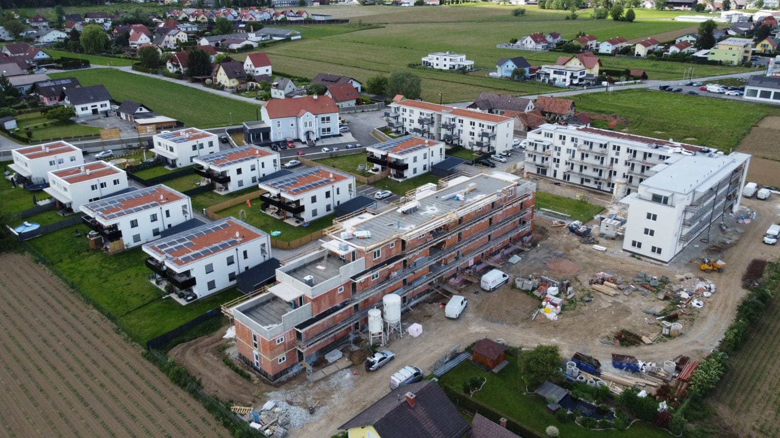 Baufortschritt Bauprojekt in Seiersberg