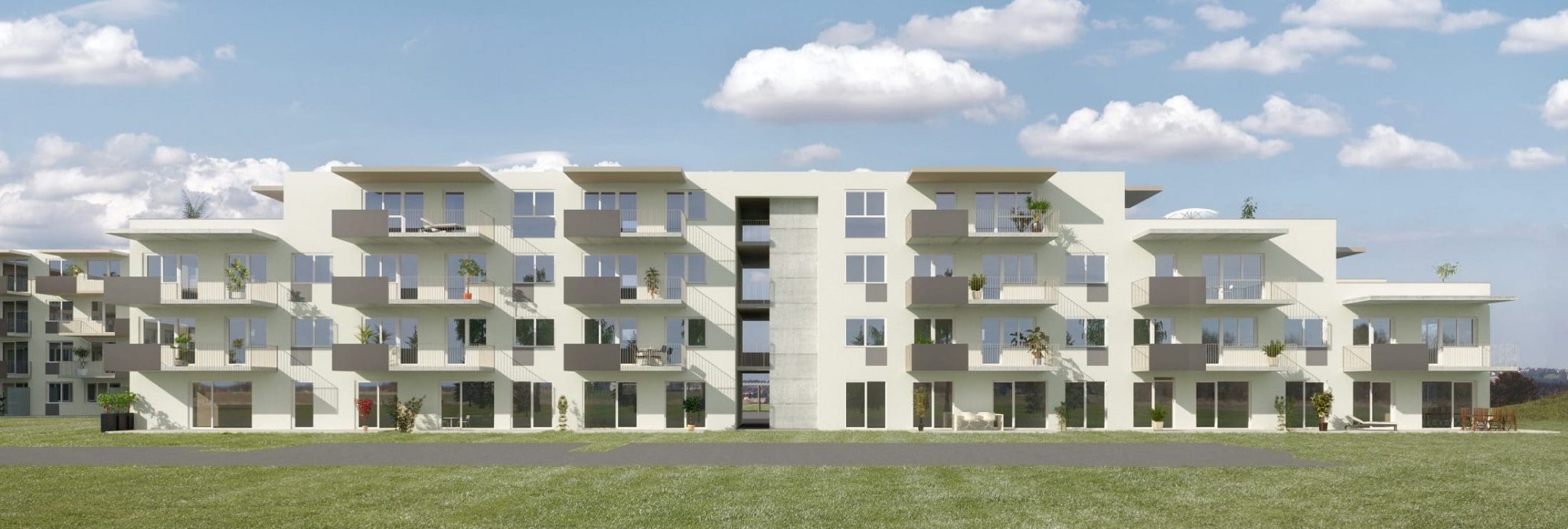 Frontansicht Bauprojekt Seiersberg