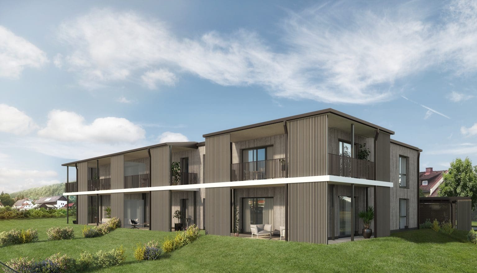 OASIS Natural Living in Fölling-Mariatrost Ansicht Süd-West
