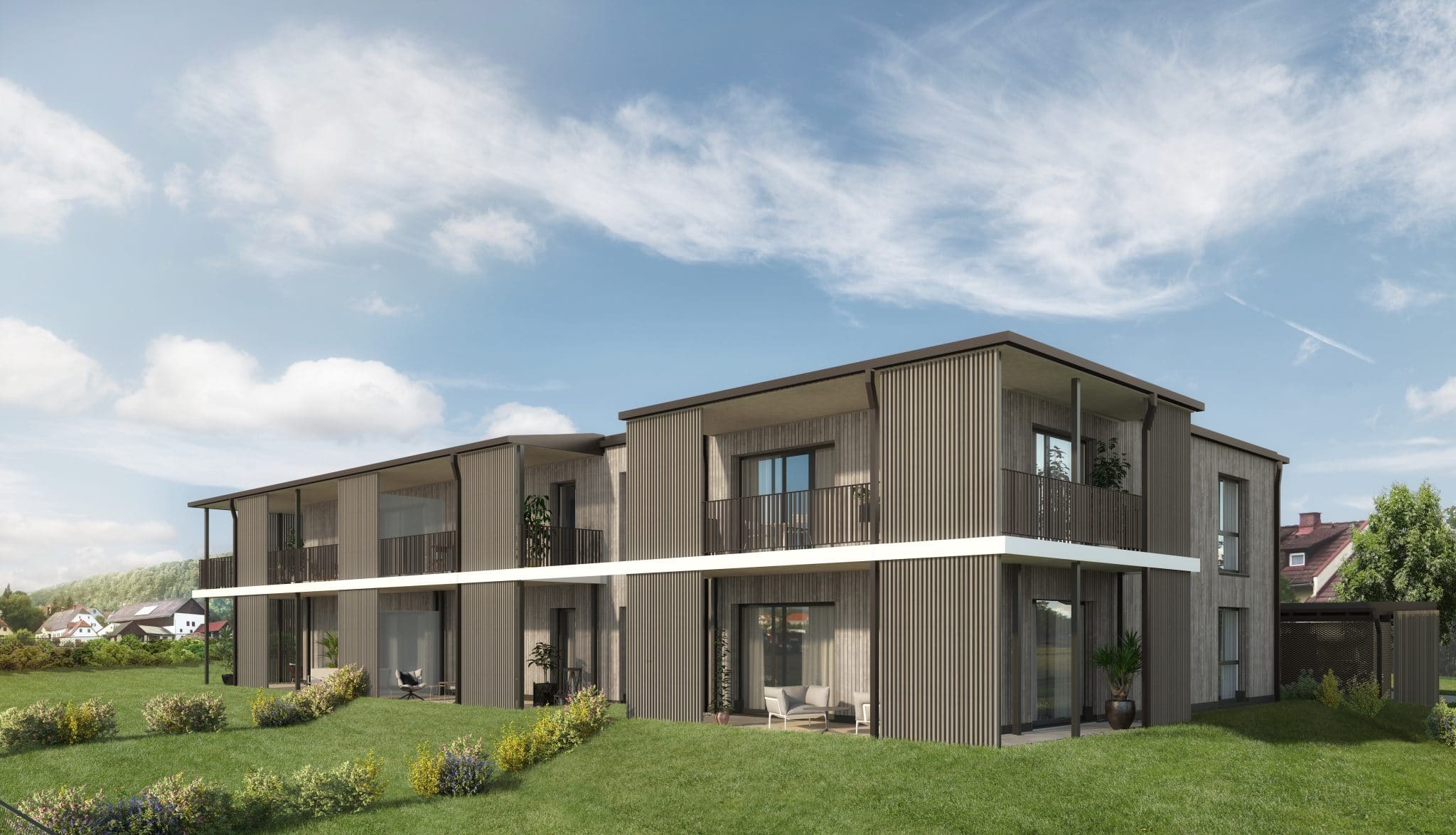 OASIS Natural Living in Fölling-Mariatrost Ansicht Süd-West