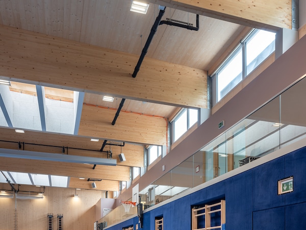 Neue Sporthalle in Leoben, Sporthalle