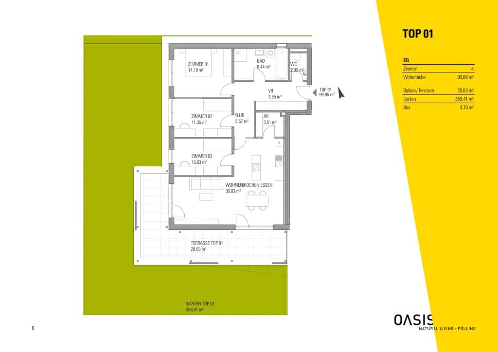 OASIS Natural Living_Grundriss Top 01