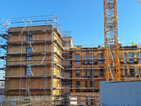 Wohnhausanlage Waldrebengasse | Strobl Bau - Holzbau